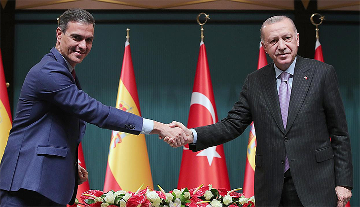 Erdoğan, İspanya Başbakanı Sanchez ile görüştü