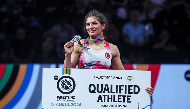 Nesrin Baş’tan 2024 Paris Olimpiyat Oyunları bileti Nesrin Baş’tan 2024 Paris Olimpiyat Oyunları bileti