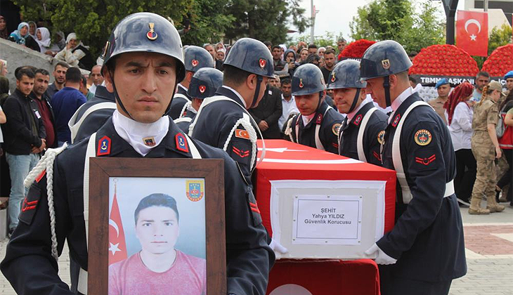 Pençe Kilit şehidi Yıldız’a son veda