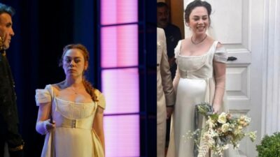 Bahar dizisinde kendi gelinliğini giydi: Demet Evgar’ın tercihi gündem oldu
