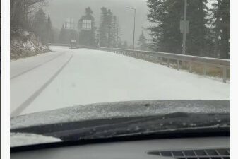 Uludağ’da Mayıs ayında kar sürprizi