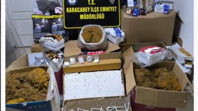 Karacabey’de kaçak sigara operasyonu