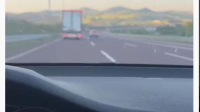 Bursa’da tır sürücüsü 180 kilometre hızla gitti, otomobiller ona yetişemedi