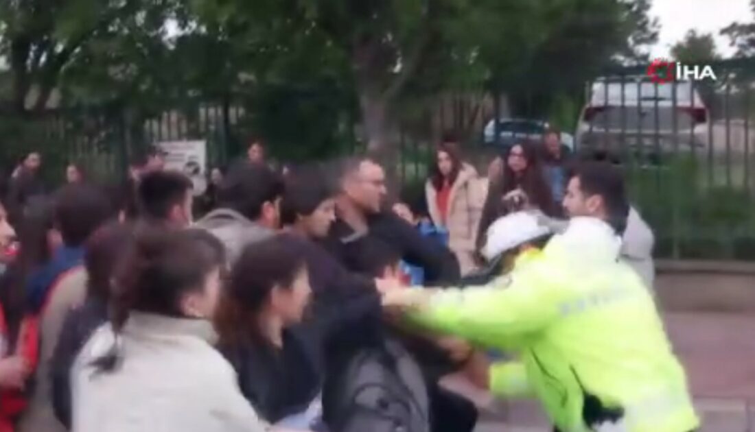 İstanbul’da 1 Mayıs arbedesi… Bariyerleri aşan gruba polis müdahalesi