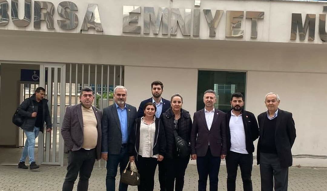 CHP Yıldırım, saldırıya uğrayan meclis üyesi için ifade verdi