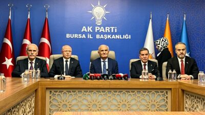 AK Parti Genel Başkan Yardımcısı Yılmaz Bursa’da: Seçimde beklediğimiz sonucu alamadık