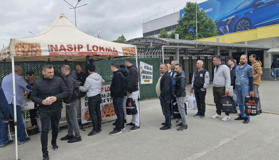 Oyak Renault Emeklileri Derneği’nden lokma hayrı
