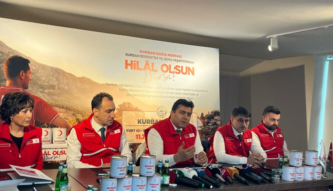 Kızılay’dan Gazze için kurban kesim kampanyası
