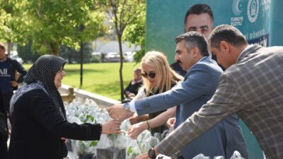 Yıldırım Belediyesi’nden 50 bin fide