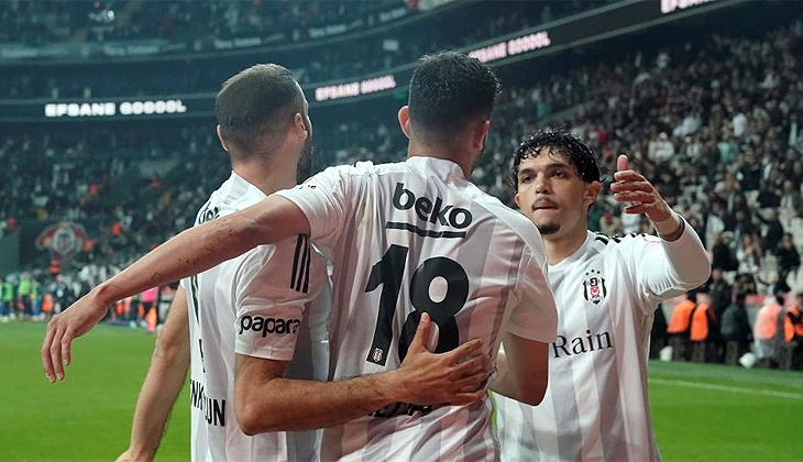 Beşiktaş, Çaykur Rizespor’u 3 golle geçti