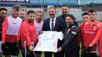 Ampute Futbol Milli Takımı Fransa yolcusu