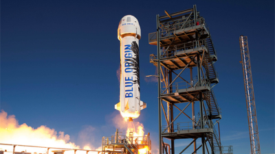Blue Origin, NS-25 uzay yolculuğunu başarıyla tamamladı