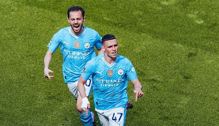 Manchester City, üst üste 4. kez şampiyon