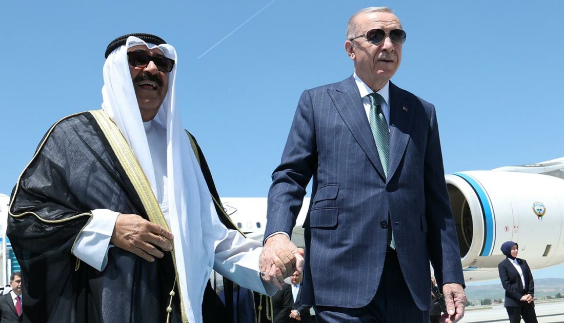 Kuveyt Emiri El Sabah, Ankara’da: Erdoğan karşıladı