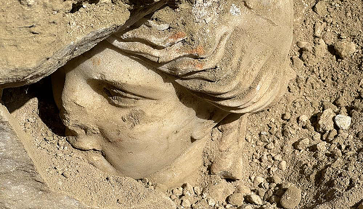 Hygieia’nın başı 2 bin 100 yıl sonra güneşi gördü