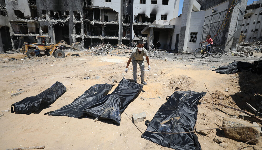 Gazze’de can kaybı 34 bin 844’e yükseldi