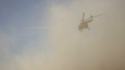 Afganistan’da askeri helikopter düştü