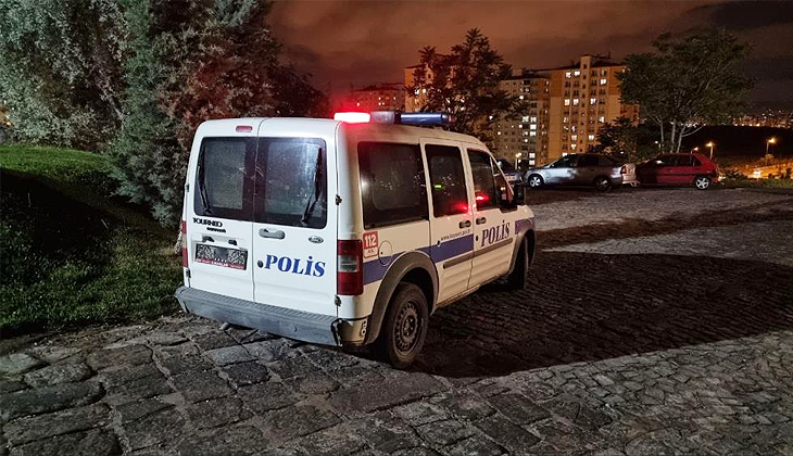 Park halindeki otomobil kayarak aşağı uçtu