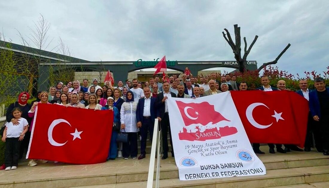 Bursa’daki Samsunlular 19 Mayıs’ta buluştu