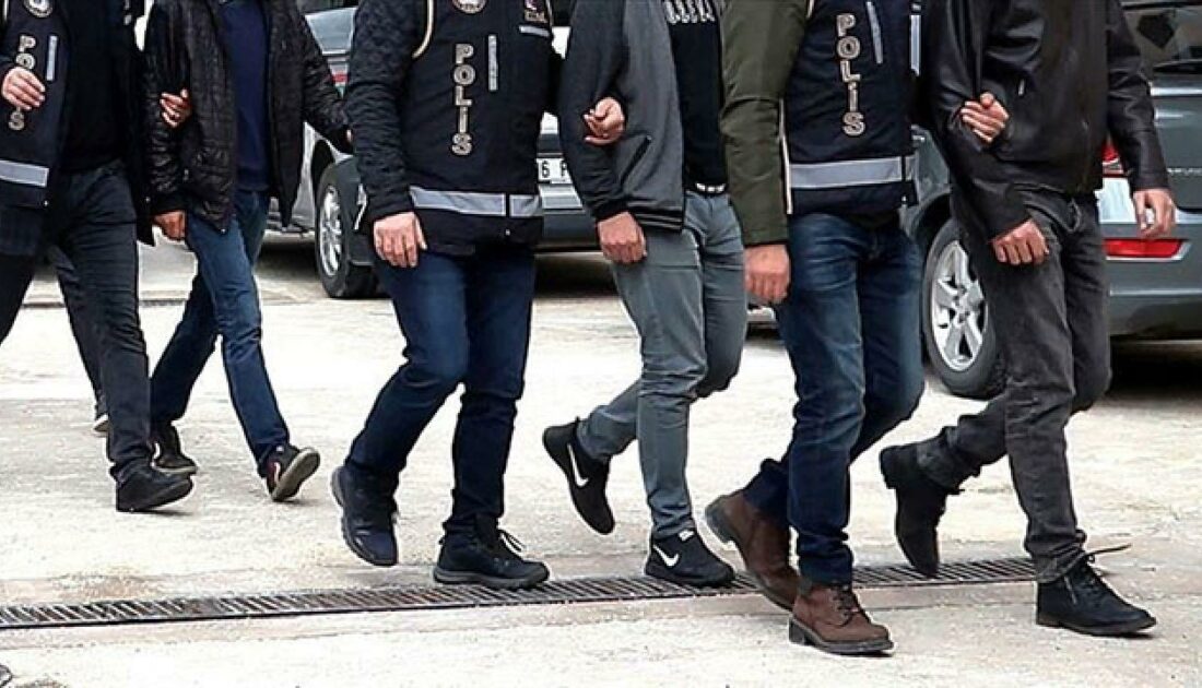 Silahla tehdit zanlılarına operasyon: 5 gözaltı