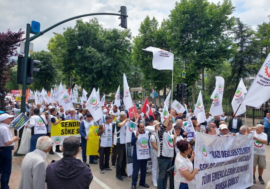 Emekliler Bursa’dan seslendi: Açlığa ve Sefalete Hayır!