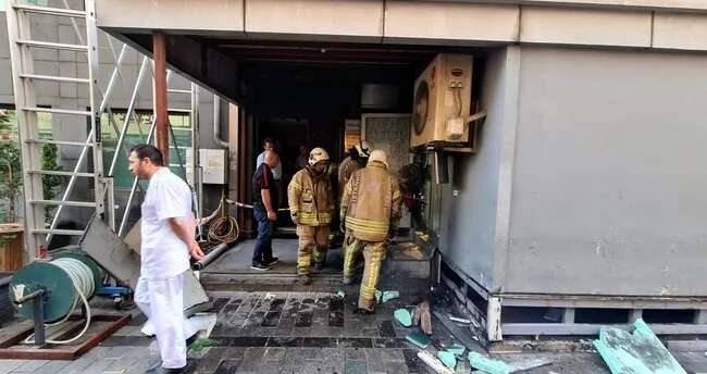 Dursun Özbek’e ait otelde yangın paniği