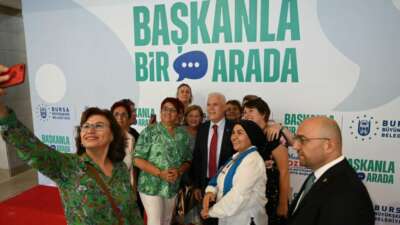 Bursalılar, Başkan Bozbey ile buluştu