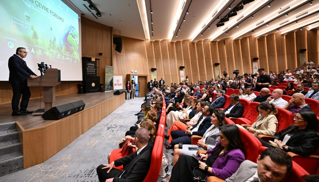 Uludağ Çevre Forumu ‘Yeşil Üretim Temiz Gelecek’ temasıyla gerçekleştirildi