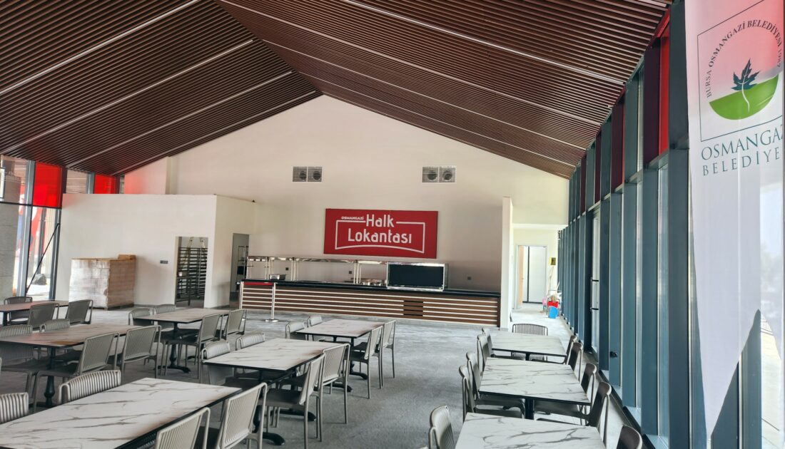 Bursa’nın ilk halk lokantası açılıyor