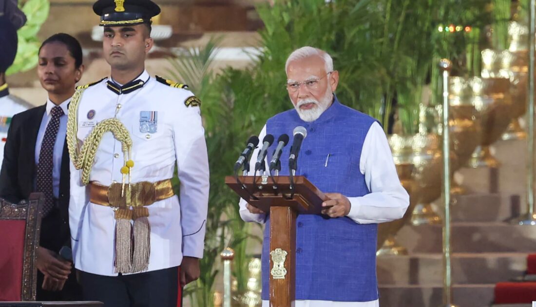 Hindistan Başbakanı Modi, yemin ederek 3. dönemine başladı