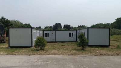 Deprem konteynerleri Gemlik’e geri getirildi