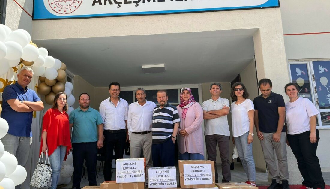 Depremzede çocukların Yaz tatili kitapları Yenişehir’den