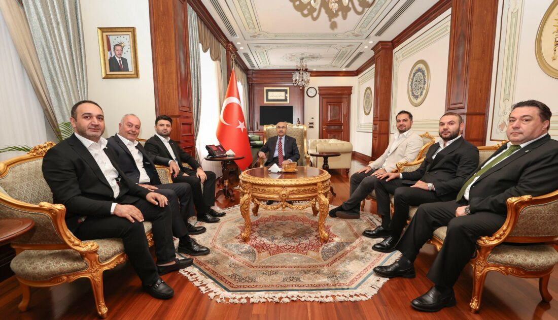 Bursaspor’dan Vali Demirtaş’a ziyaret
