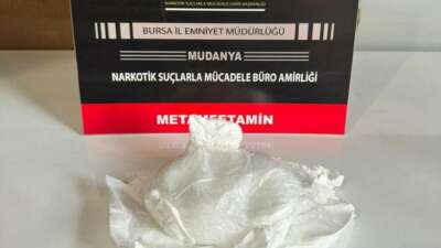 Bursa’da limanda narkotik operasyonu