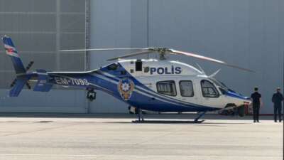 Helikopterle trafik denetimi