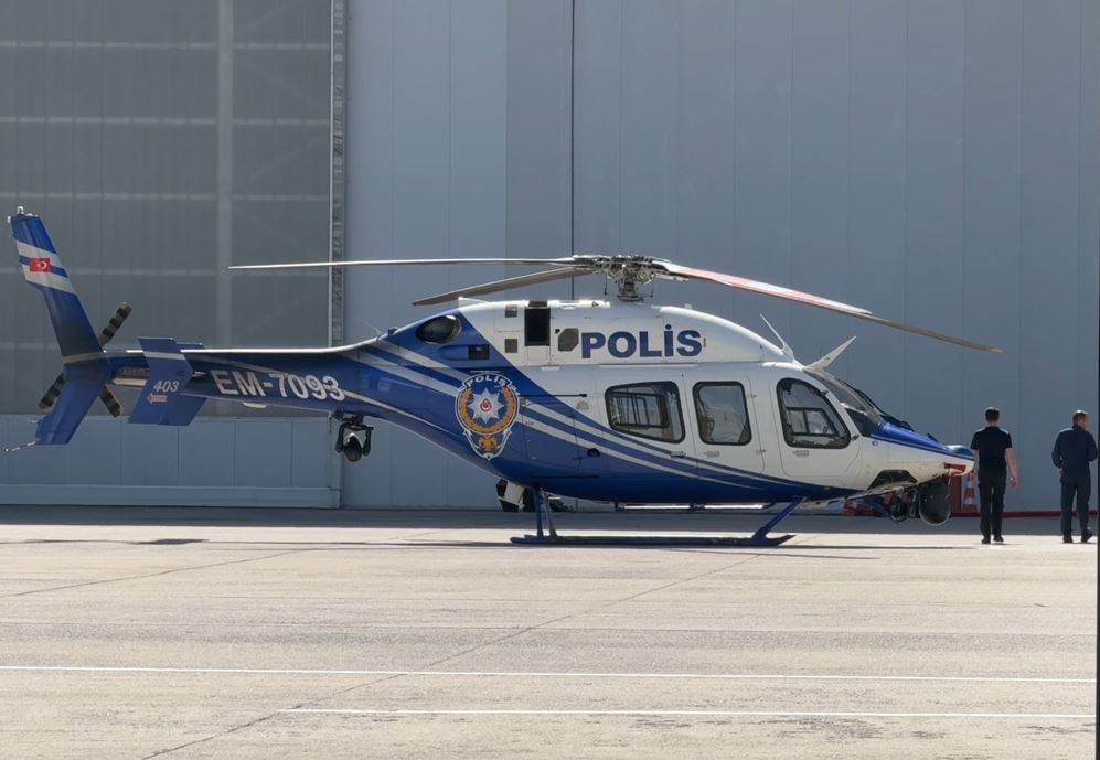 Helikopterle trafik denetimi