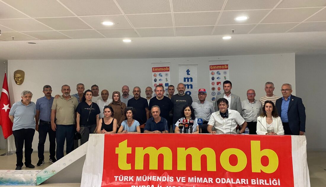 TMMOB Bursa İKK’dan ‘kayyum’ açıklaması