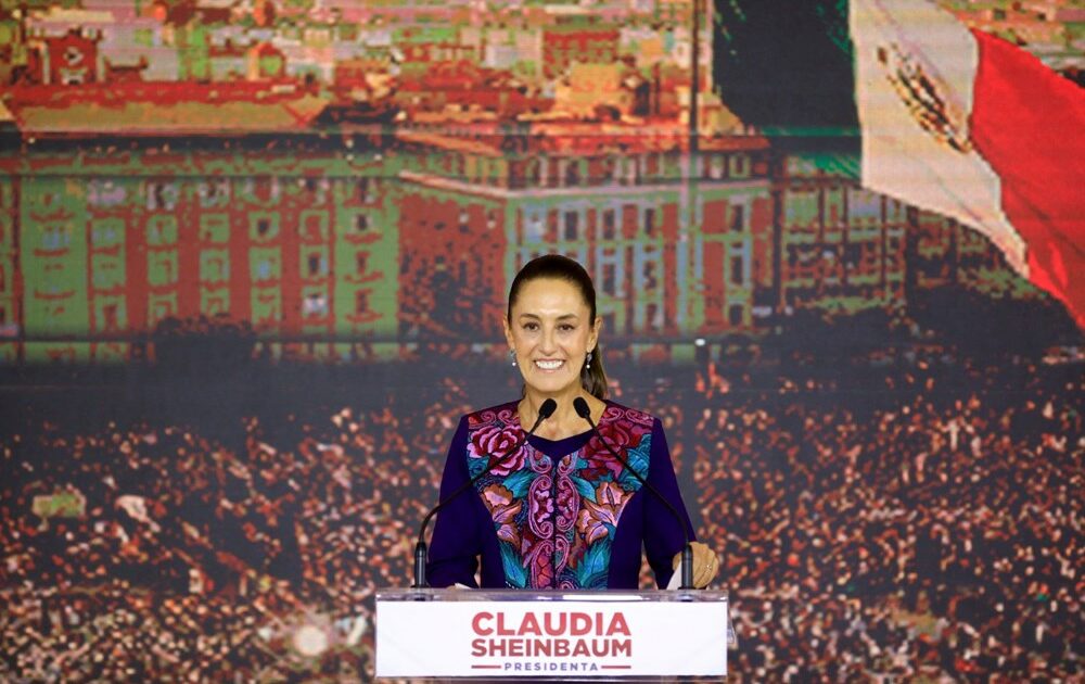 Claudia Sheinbaum, Meksika’nın ilk kadın devlet başkanı oldu