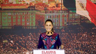 Claudia Sheinbaum, Meksika’nın ilk kadın devlet başkanı oldu