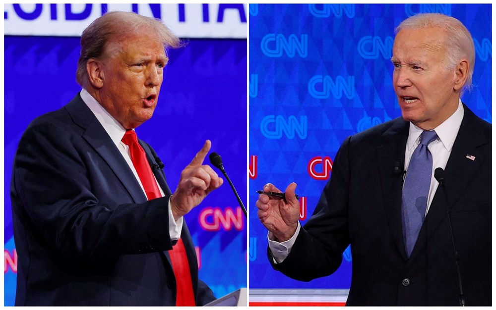 Biden ve Trump karşı karşıya geldi: ABD seçimi öncesi televizyonda ilk tartışma