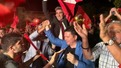 Osmangazi’de milli maç coşkusu