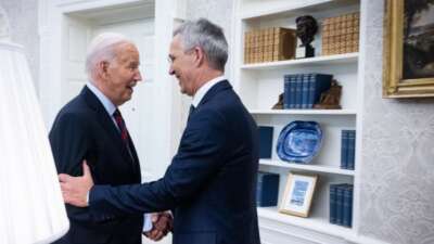 NATO Genel Sekreteri Stoltenberg, ABD Başkanı Joe Biden ile görüştü