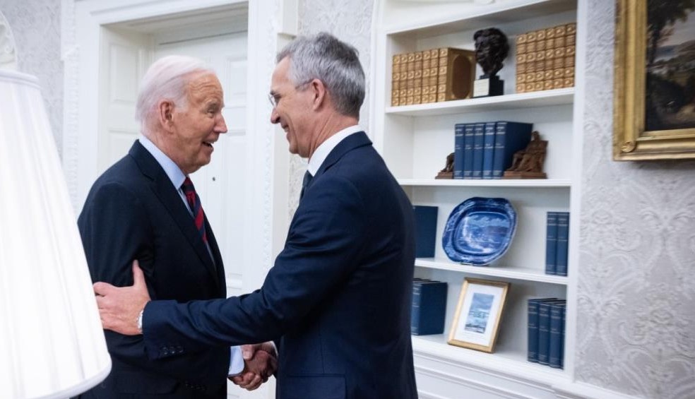 NATO Genel Sekreteri Stoltenberg, ABD Başkanı Joe Biden ile görüştü