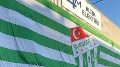 Bursaspor kampanyasına bir destek de Altın Elektrik’ten