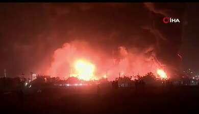 Irak’ta petrol rafinerisinde patlama