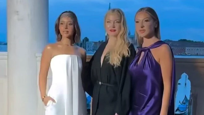Hadise, Hollywood yıldızı Kate Hudson ile bir araya geldi