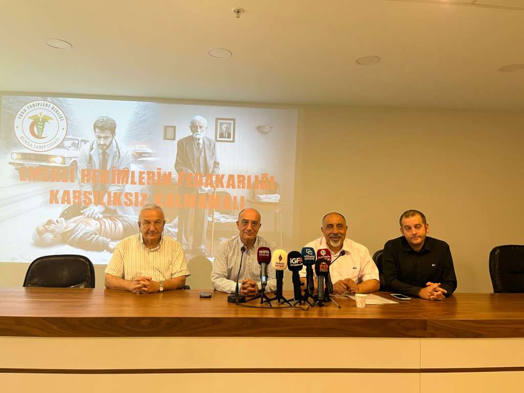 Bursa Tabip Odası emekli hekimlerin sesi oldu
