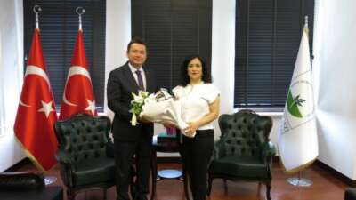 Mimarlar Odası Bursa Şubesi’nden Osmangazi Belediye Başkanı Aydın’a ziyaret