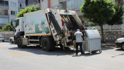 Mudanya’da bir ayda 5 bin ton evsel atık toplandı