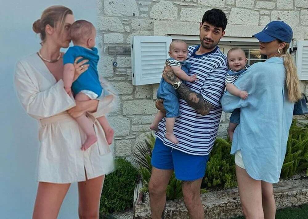İdo Tatlıses paylaştı: İbrahim Tatlıses ikiz torunlarıyla bir arada